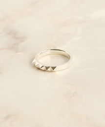 e.m. | スタッズファランジリング(ミディリング)(リング)