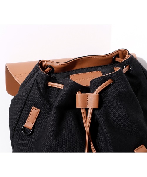 GASTON LUGA（ガストンルーガ）の「【Gaston Luga ガストンルーガ】 Praper(プローペル) バックパック/リュック（バックパック/リュック・メンズ・ブラック/ネイビー/オリーブ/ホワイト/ブラック系その他・ONE SIZE）」の22枚目の写真