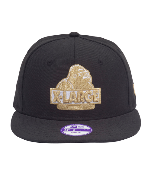 XLARGE KIDS（エクストララージキッズ）の「XLARGE KIDS × NEW ERA “PLAIN”（キャップ・キッズ・ブラック・ONE SIZE）」の3枚目の写真