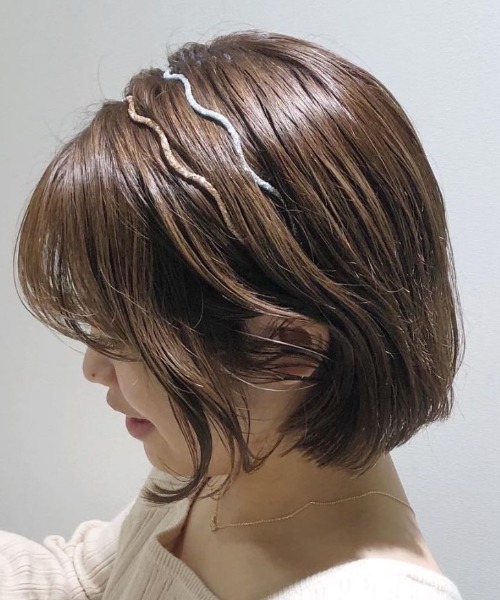 ウェーヴィーグリッターヘアバンド（カチューシャ）｜flower