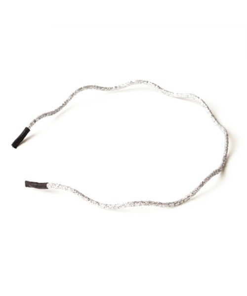 flower（フラワー）の「ウェーヴィーグリッターヘアバンド（カチューシャ・レディース・ブラウン/シルバー/ゴールド/ブラック・FREE）」の22枚目の写真