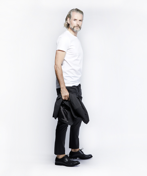 junhashimoto(ジュンハシモト)の「NARROW TUCK PANTS(その他パンツ・メンズ・ブラック/ネイビー・3)」の4枚目の写真