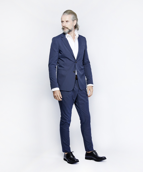 junhashimoto(ジュンハシモト)の「NARROW TUCK PANTS(その他パンツ・メンズ・ブラック/ネイビー・3)」の11枚目の写真
