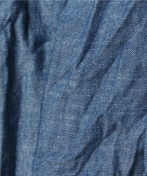 green label relaxing(グリーンレーベルリラクシング)の「STDK GLR S/NOTES IDG REGシャツ ◆(シャツ/ブラウス・キッズ・ライトブルー/コバルトブルー・125/115/105/95)」の8枚目の写真