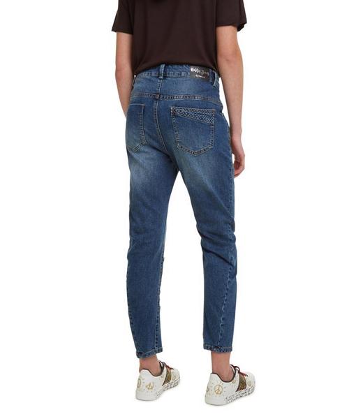 Desigual(デシグアル)の「デニムアンクル HONG KONG(デニムパンツ・レディース・ブルー・32inch/30inch/28inch/24inch/26inch/34inch)」の7枚目の写真