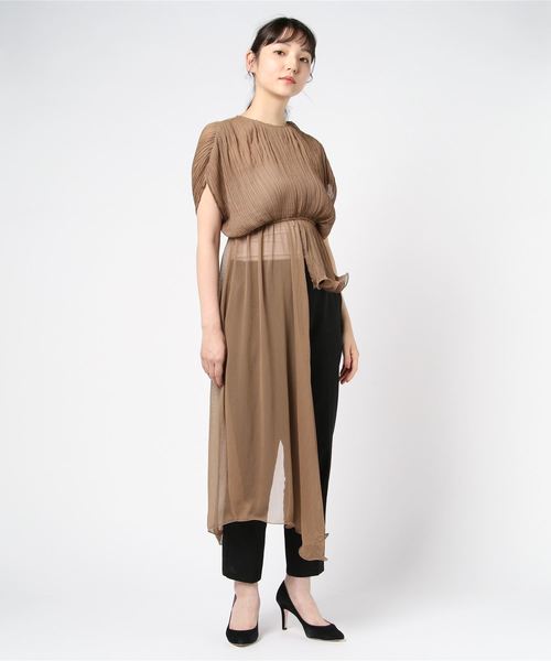 Narcissus（ナルシス）の「【cheap!!by vaNite】楊柳アシメトップス（T 