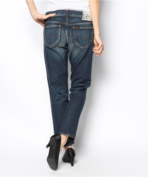 Lee（リー）の「[Lee（リー）] C Slim テーパード デニムパンツ（デニムパンツ・レディース・ライトブルー/ネイビー・MEDIUM/SMALL）」の8枚目の写真