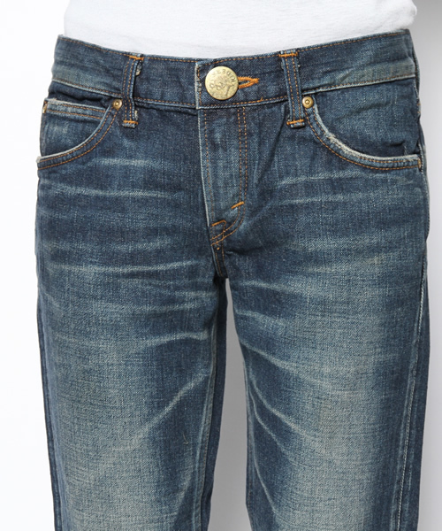 Lee（リー）の「[Lee（リー）] C Slim テーパード デニムパンツ（デニムパンツ・レディース・ライトブルー/ネイビー・MEDIUM/SMALL）」の9枚目の写真