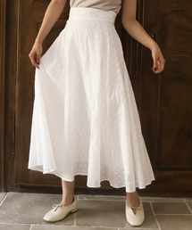 one after another NICE CLAUP | 後ろレースアップコットンレーススカート(スカート)