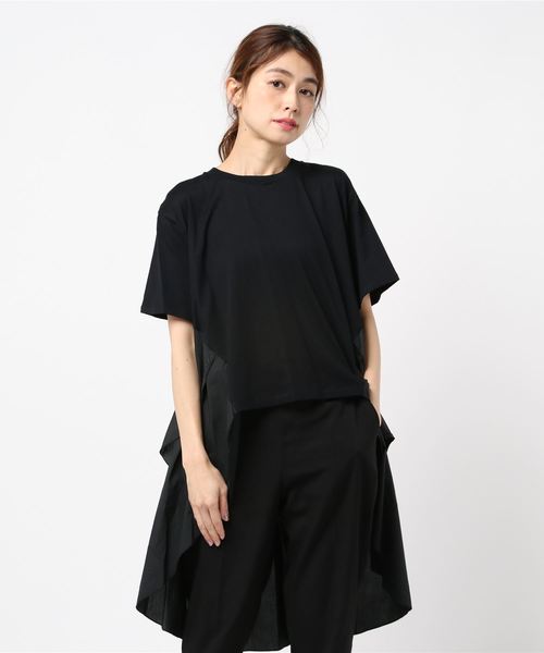 STUDIOUS - CLANE クラネ BACK FRILL TEE 2 CLANE（クラネ）の「BACK FRILL T-SHIRT（Tシャツ/カットソー