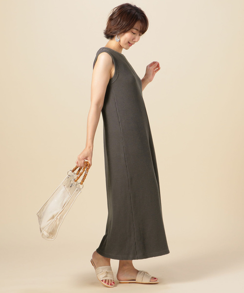 セール ワッフルワンピース ワンピース Doux Archives ドゥアルシーヴ のファッション通販 Zozotown