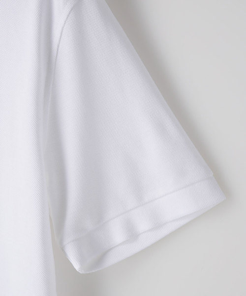 BROOKS BROTHERS（ブルックスブラザーズ）の「Brooks Brothers/スーピマコットンピケ　パフォーマンス　ポロシャツ（ポロシャツ・メンズ・ホワイト/ブルー/フューシャピンク/グレー/ネイビー・42/44/48/46）」の10枚目の写真