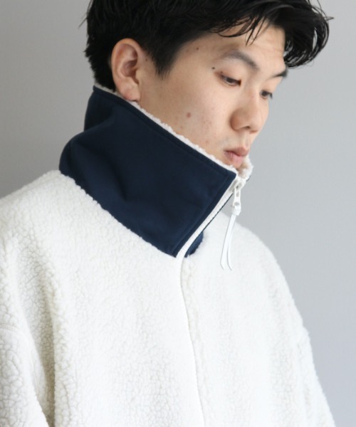 order（オーダー）の「order loose boa zip blouson（ブルゾン・メンズ・オフホワイト/ブラック/ブラウン/ダークグリーン/グレー・FREE）」の20枚目の写真