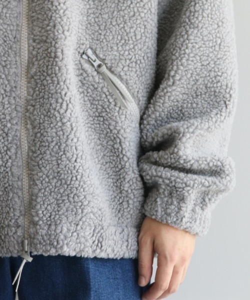 order（オーダー）の「order loose boa zip blouson（ブルゾン・メンズ・オフホワイト/ブラック/ブラウン/ダークグリーン/グレー・FREE）」の12枚目の写真