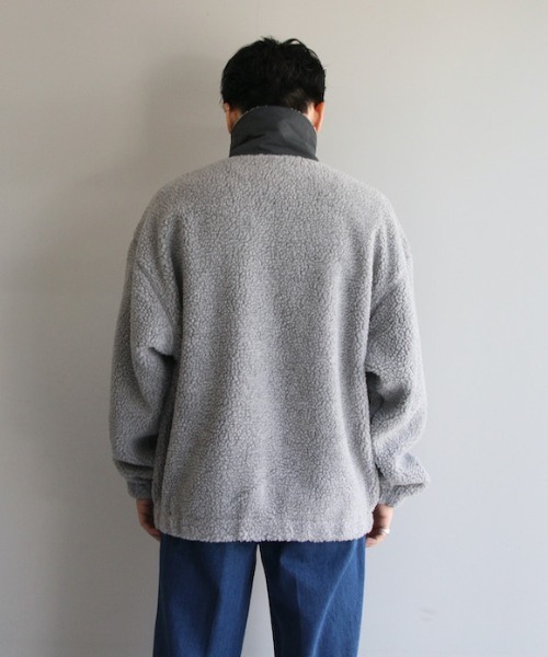 order（オーダー）の「order loose boa zip blouson（ブルゾン・メンズ・オフホワイト/ブラック/ブラウン/ダークグリーン/グレー・FREE）」の10枚目の写真