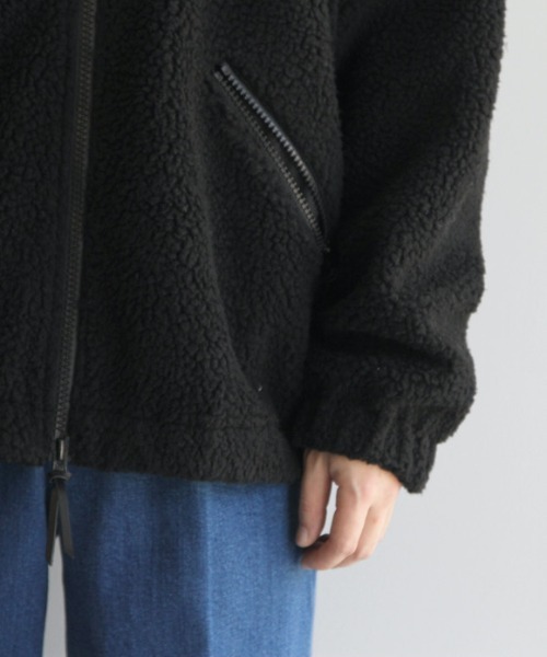 order（オーダー）の「order loose boa zip blouson（ブルゾン・メンズ・オフホワイト/ブラック/ブラウン/ダークグリーン/グレー・FREE）」の14枚目の写真