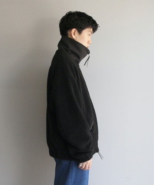 order（オーダー）の「order loose boa zip blouson（ブルゾン・メンズ・オフホワイト/ブラック/ブラウン/ダークグリーン/グレー・FREE）」の19枚目の写真