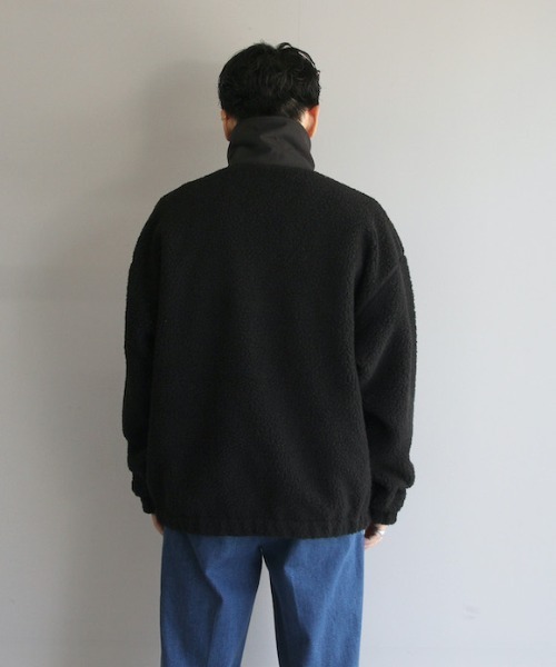 order（オーダー）の「order loose boa zip blouson（ブルゾン・メンズ・オフホワイト/ブラック/ブラウン/ダークグリーン/グレー・FREE）」の18枚目の写真