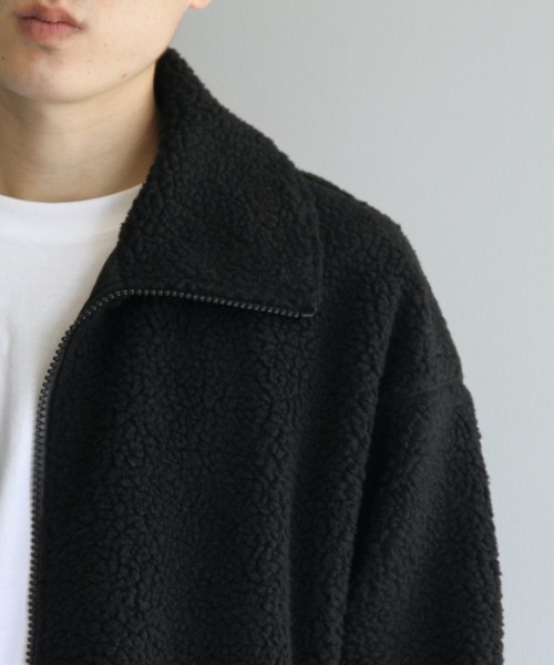 order（オーダー）の「order loose boa zip blouson（ブルゾン・メンズ・オフホワイト/ブラック/ブラウン/ダークグリーン/グレー・FREE）」の17枚目の写真