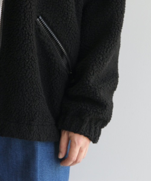 order（オーダー）の「order loose boa zip blouson（ブルゾン・メンズ・オフホワイト/ブラック/ブラウン/ダークグリーン/グレー・FREE）」の16枚目の写真