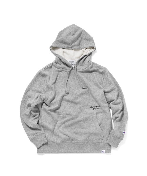 JEMORGAN（ジェーイーモーガン）の「JE MORGAN × SIMON PERINI × JACK & MARIE L/S PO PARKA (サイモンペリーニ ジェーイーモーガン ジャックアンドマリー ロングスリーブ プルオーバー パーカー)(2colors)（パーカー・メンズ・ブラック/ヘザーチャコール・M/L/XL）」の2枚目の写真
