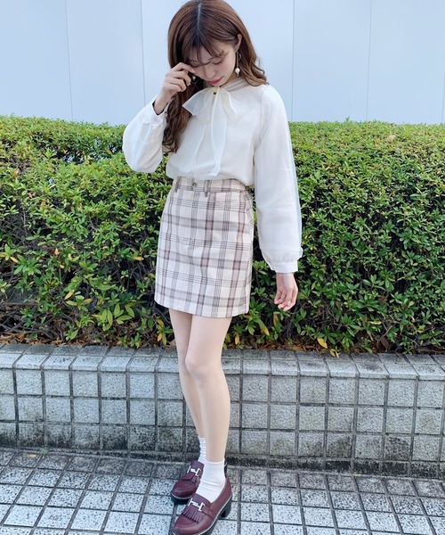 apres jour（アプレジュール）の「オーガンジーボウタイブラウス【ZOZOTOWN限定アイテム】（シャツ/ブラウス・レディース・ブラック/アイボリー/モカ・フリー）」の11枚目の写真