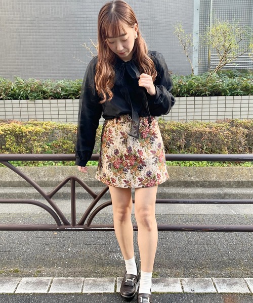 apres jour（アプレジュール）の「オーガンジーボウタイブラウス【ZOZOTOWN限定アイテム】（シャツ/ブラウス・レディース・ブラック/アイボリー/モカ・フリー）」の15枚目の写真