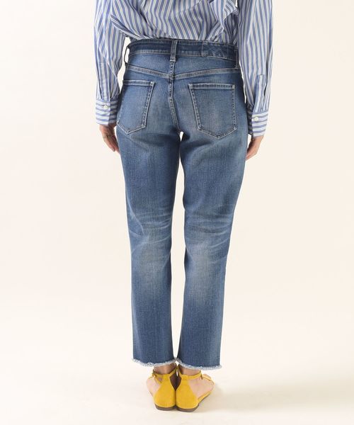Healthy denim（ヘルシーデニム）の「【SHIPS any別注】Healthy DENIM:H.SALTデニムパンツ（デニムパンツ・レディース・ブルー・95/92/94/93）」の13枚目の写真