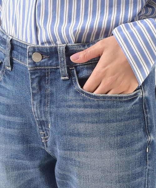 Healthy denim（ヘルシーデニム）の「【SHIPS any別注】Healthy DENIM:H.SALTデニムパンツ（デニムパンツ・レディース・ブルー・95/92/94/93）」の15枚目の写真