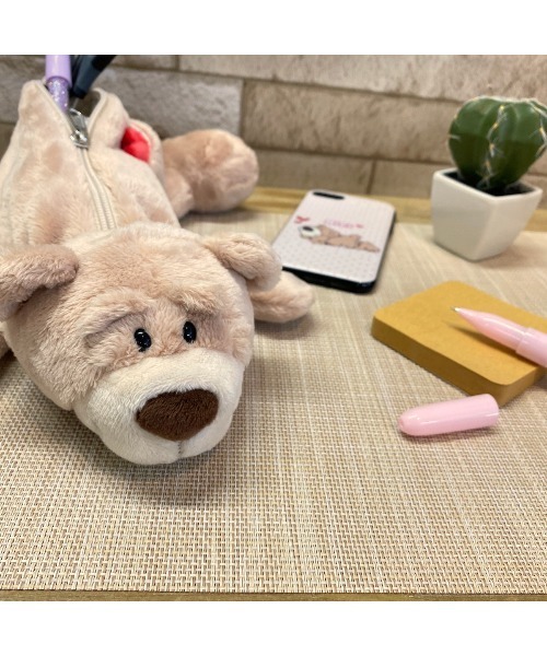 nici（ニキ）の「NICI/フィギュアポーチ ラブベア ペンポーチ もこもこ（おもちゃ・レディース・ベージュ系その他・FREE）」の6枚目の写真