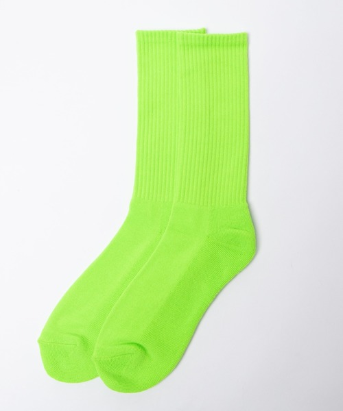 WEGO（ウィゴー）の「WEGO/カラーレギュラーソックス（ソックス/靴下・メンズ・マスタード/ライトパープル/ブラウン/レッド/ホワイト/ベージュ/カーキ/オレンジ/ライトピンク/ダークブラウン/ダークグリーン/ピンク/パープル/イエロー/ブラック/サックスブルー/グリーン・FREE）」の9枚目の写真