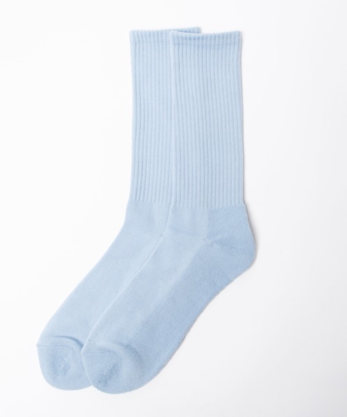 WEGO（ウィゴー）の「WEGO/カラーレギュラーソックス（ソックス/靴下・メンズ・マスタード/ライトパープル/ブラウン/レッド/ホワイト/ベージュ/カーキ/オレンジ/ライトピンク/ダークブラウン/ダークグリーン/ピンク/パープル/イエロー/ブラック/サックスブルー/グリーン・FREE）」の18枚目の写真