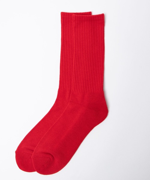 WEGO（ウィゴー）の「WEGO/カラーレギュラーソックス（ソックス/靴下・メンズ・マスタード/ライトパープル/ブラウン/レッド/ホワイト/ベージュ/カーキ/オレンジ/ライトピンク/ダークブラウン/ダークグリーン/ピンク/パープル/イエロー/ブラック/サックスブルー/グリーン・FREE）」の19枚目の写真