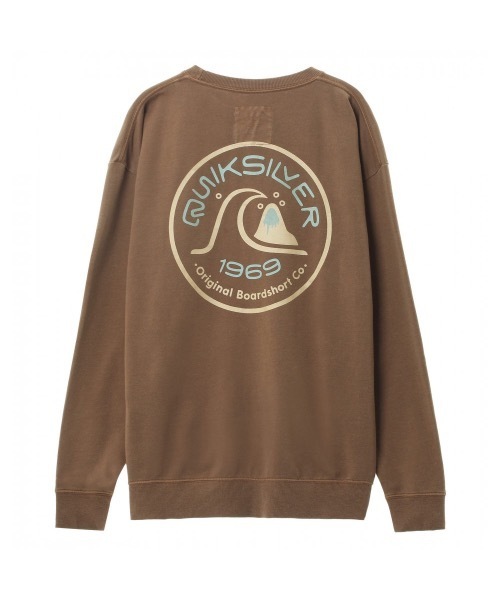 Quiksilver(クイックシルバー)の「CLOSE CALL LT/クイックシルバー メンズ ロンT バックプリント(Tシャツ/カットソー・メンズ・ホワイト/ブラック/ベージュ・MEDIUM/LARGE)」の3枚目の写真