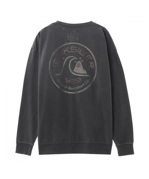 Quiksilver(クイックシルバー)の「CLOSE CALL LT/クイックシルバー メンズ ロンT バックプリント(Tシャツ/カットソー・メンズ・ホワイト/ブラック/ベージュ・MEDIUM/LARGE)」の2枚目の写真