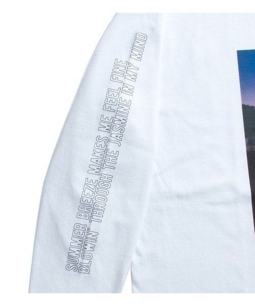 APPLEBUM(アップルバム)の「"Summer Breeze" L/S T-shirt(Tシャツ/カットソー・メンズ・ホワイト・SMALL/MEDIUM/LARGE/X-LARGE/XX-LARGE)」の4枚目の写真