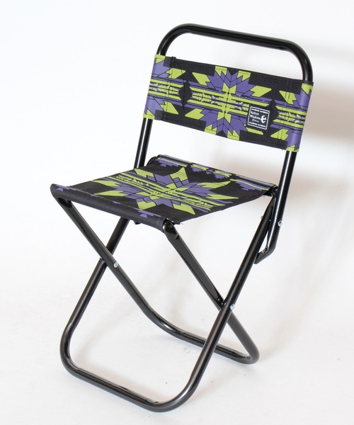 チャイハネ】セドナ・ネイティブ柄チェア 折りたたみ椅子 ケース付き