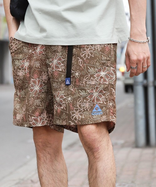 GERRY（ジェリー）の「【GERRY】 水陸両用 接触冷感 紫外線カット ナイロン ガーデニング クライミング ショートパンツ（その他パンツ・メンズ・マスタード/ブラック/ベージュ/グリーン/グレー/ネイビー/サーモンピンク/パープル/サックスブルー/エメラルド/ネイビー系/ブルー/ブラウン系/インディゴブルー/オリーブ/レオパード/オレンジ/カモフラージュ/カーキ/サンドベージュ/ブルー系/グリーン系/ピンク/グレー系/ライトグリーン/グレー系2/ネイビー系1/ピンク系/カーキ系2/グリーン系1/カーキ系1/カーキ系/イエロー系/グレー系1・MEDIUM/LARGE/X-LARGE/SMALL）」の6枚目の写真