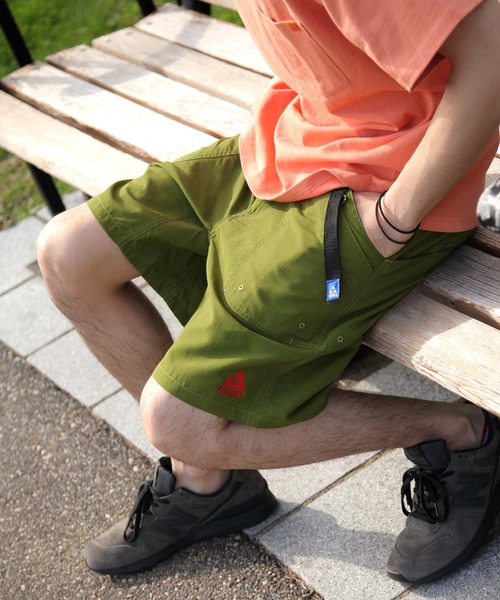 GERRY（ジェリー）の「【GERRY】 水陸両用 接触冷感 紫外線カット ナイロン ガーデニング クライミング ショートパンツ（その他パンツ・メンズ・マスタード/ブラック/ベージュ/グリーン/グレー/ネイビー/サーモンピンク/パープル/サックスブルー/エメラルド/ネイビー系/ブルー/ブラウン系/インディゴブルー/オリーブ/レオパード/オレンジ/カモフラージュ/カーキ/サンドベージュ/ブルー系/グリーン系/ピンク/グレー系/ライトグリーン/グレー系2/ネイビー系1/ピンク系/カーキ系2/グリーン系1/カーキ系1/カーキ系/イエロー系/グレー系1・MEDIUM/LARGE/X-LARGE/SMALL）」の11枚目の写真