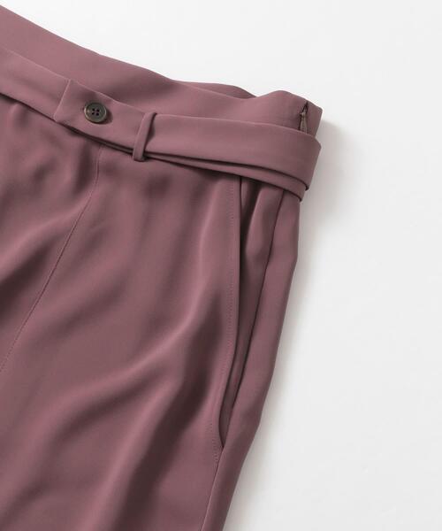 LAATO(ラート)の「LONG SLEEK SKIRT(スカート・レディース・グリーン/パープル/ブラック・FREE)」の7枚目の写真