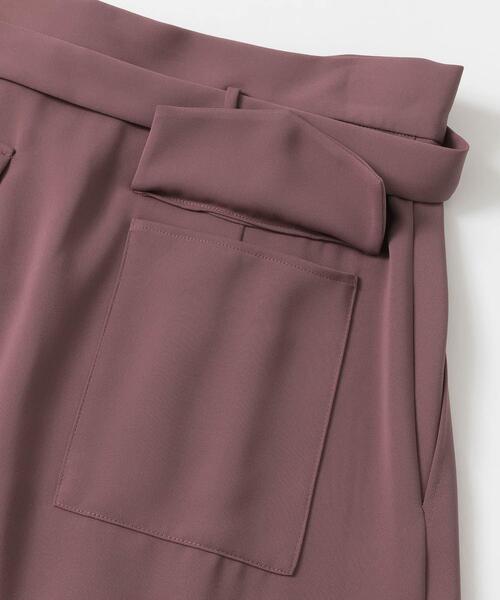 LAATO(ラート)の「LONG SLEEK SKIRT(スカート・レディース・グリーン/パープル/ブラック・FREE)」の10枚目の写真