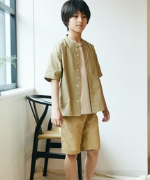 ＆yam | ノーカラーシャツ(シャツ/ブラウス)