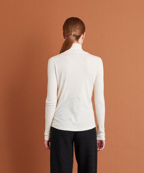 Steven Alan（スティーブンアラン）の「＜Steven Alan＞RIB LONG SLEEVE PULLOVER/カットソー（Tシャツ/カットソー・レディース・レッド/オフホワイト/オリーブ・FREE）」の5枚目の写真