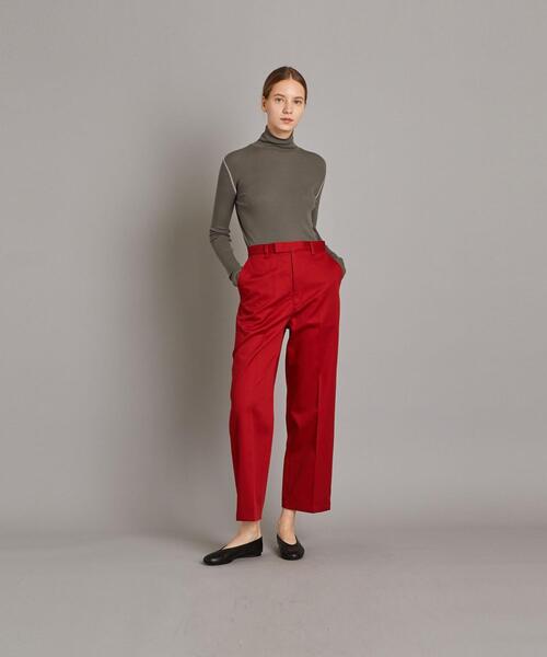 Steven Alan（スティーブンアラン）の「＜Steven Alan＞RIB LONG SLEEVE PULLOVER/カットソー（Tシャツ/カットソー・レディース・レッド/オフホワイト/オリーブ・FREE）」の22枚目の写真