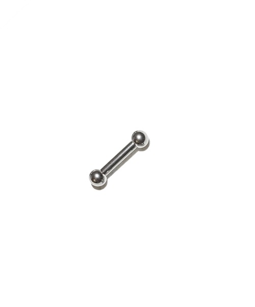 MORPH(モルフ)の「MORPH モルフ バーベルボディーピアス 10ゲージ 8mm~16mm(ピアス(片耳用)・メンズ・シルバー・8/10/12/14/16)」の4枚目の写真