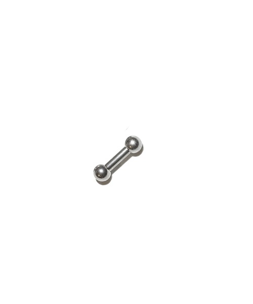MORPH(モルフ)の「MORPH モルフ バーベルボディーピアス 10ゲージ 8mm~16mm(ピアス(片耳用)・メンズ・シルバー・8/10/12/14/16)」の5枚目の写真
