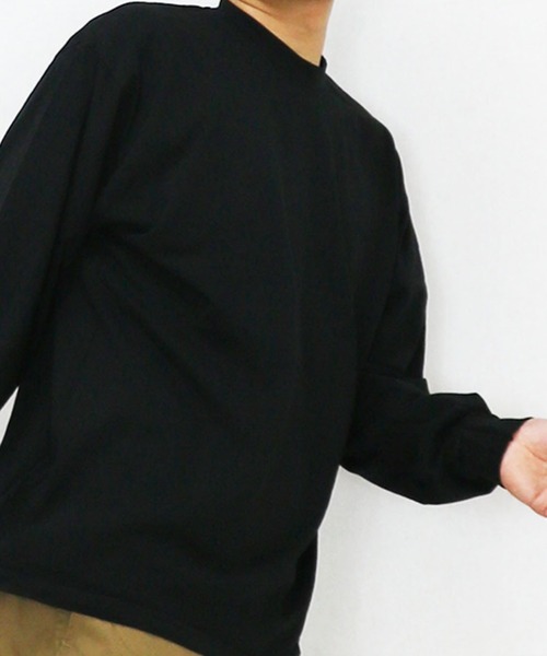 LOS ANGELES APPAREL（ロサンゼルスアパレル）の「Los Angeles Apparel/ロサンゼルスアパレル　6.5oz　ロングスリーブTシャツ（Tシャツ/カットソー・メンズ・ホワイト/ブラック/イエロー/オレンジ/ブルー/グリーン・MEDIUM/LARGE/X-LARGE）」の3枚目の写真