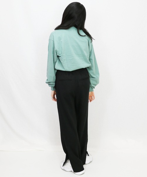 LOS ANGELES APPAREL（ロサンゼルスアパレル）の「Los Angeles Apparel/ロサンゼルスアパレル　6.5oz　ロングスリーブTシャツ（Tシャツ/カットソー・メンズ・ホワイト/ブラック/イエロー/オレンジ/ブルー/グリーン・MEDIUM/LARGE/X-LARGE）」の20枚目の写真