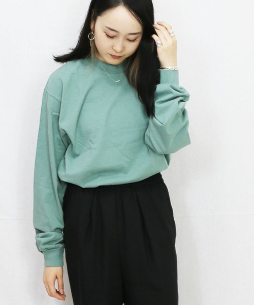 LOS ANGELES APPAREL（ロサンゼルスアパレル）の「Los Angeles Apparel/ロサンゼルスアパレル　6.5oz　ロングスリーブTシャツ（Tシャツ/カットソー・メンズ・ホワイト/ブラック/イエロー/オレンジ/ブルー/グリーン・MEDIUM/LARGE/X-LARGE）」の21枚目の写真