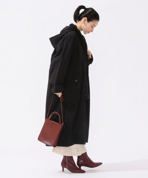 SHIPS（シップス）の「フードロングライニングボアコート◇（その他  